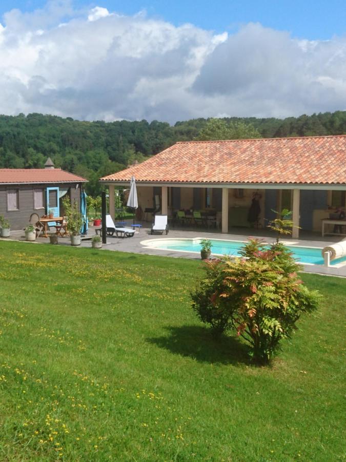 Chambre d'Hôtes Les Bruyères Cadouin Esterno foto